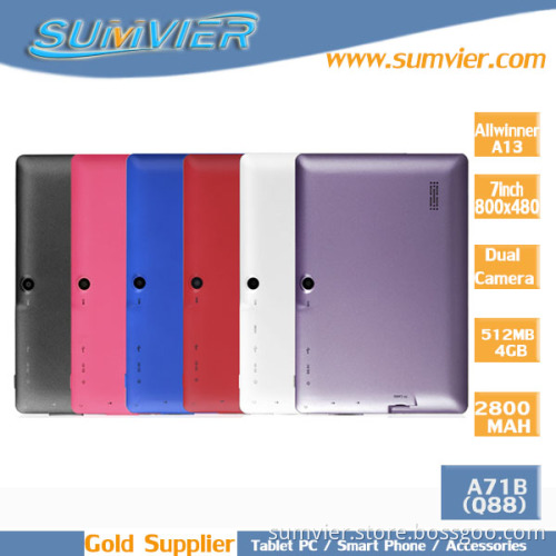 Allwinner A13 7 Inch Tablet PC Q88